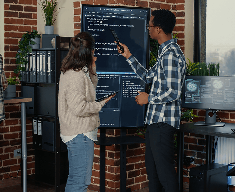 Team collaboration at Core Cognitics headquarters